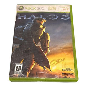 Halo 3 Microsoft Xbox 360 Video Game Case Disc Only Bungie M Rated NTSC Shooter